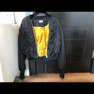 LF cropped bomber jacket